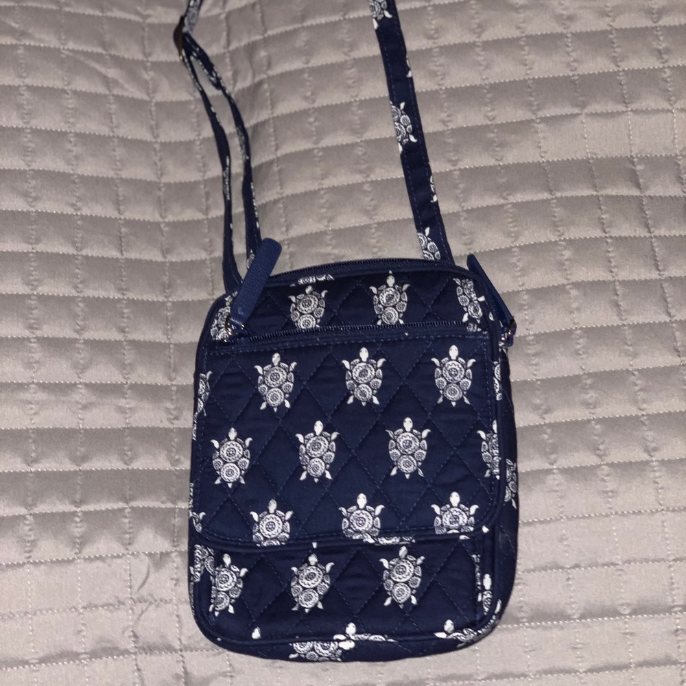 Vera Bradley cross body turtle print